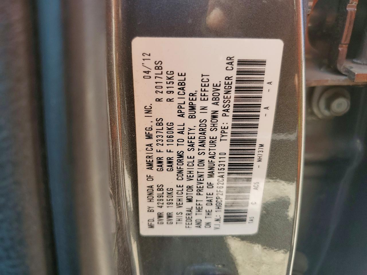 Honda Accord Se