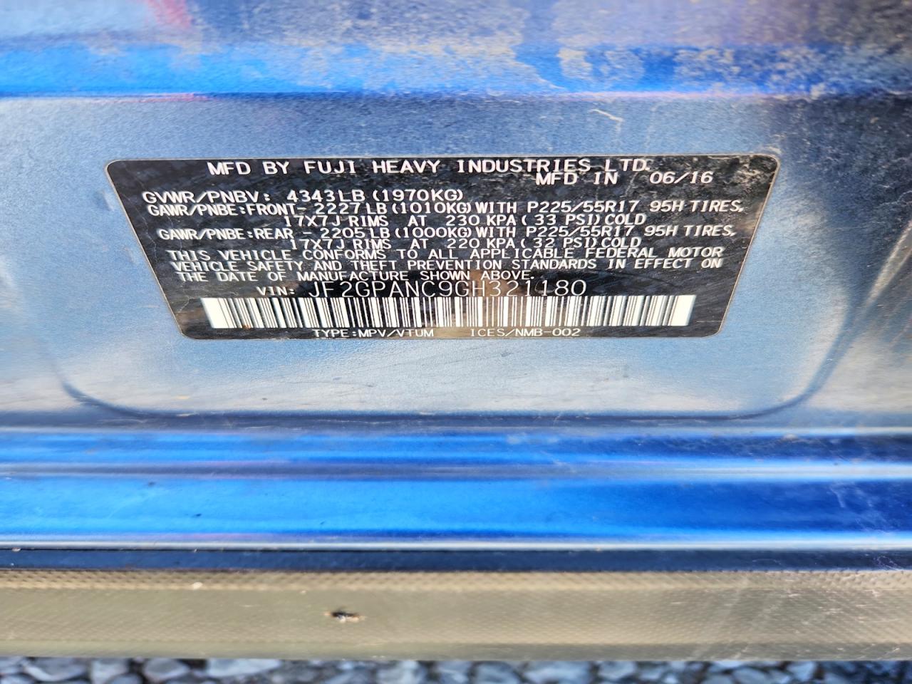 Subaru Crosstrek Limited