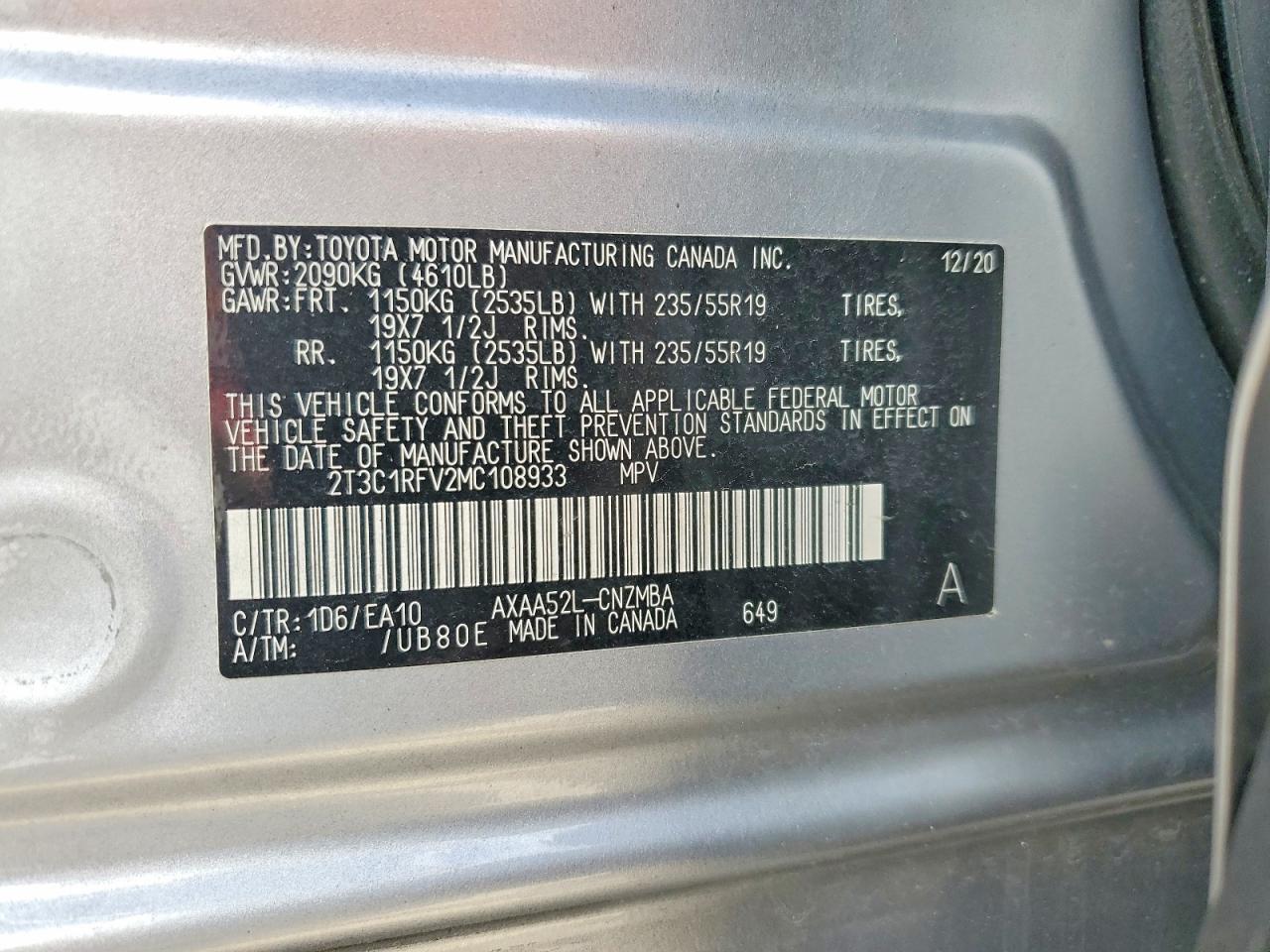 Toyota RAV4 Xle Premium