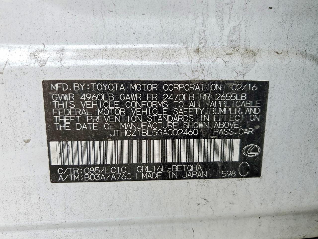 Lexus Gs 350