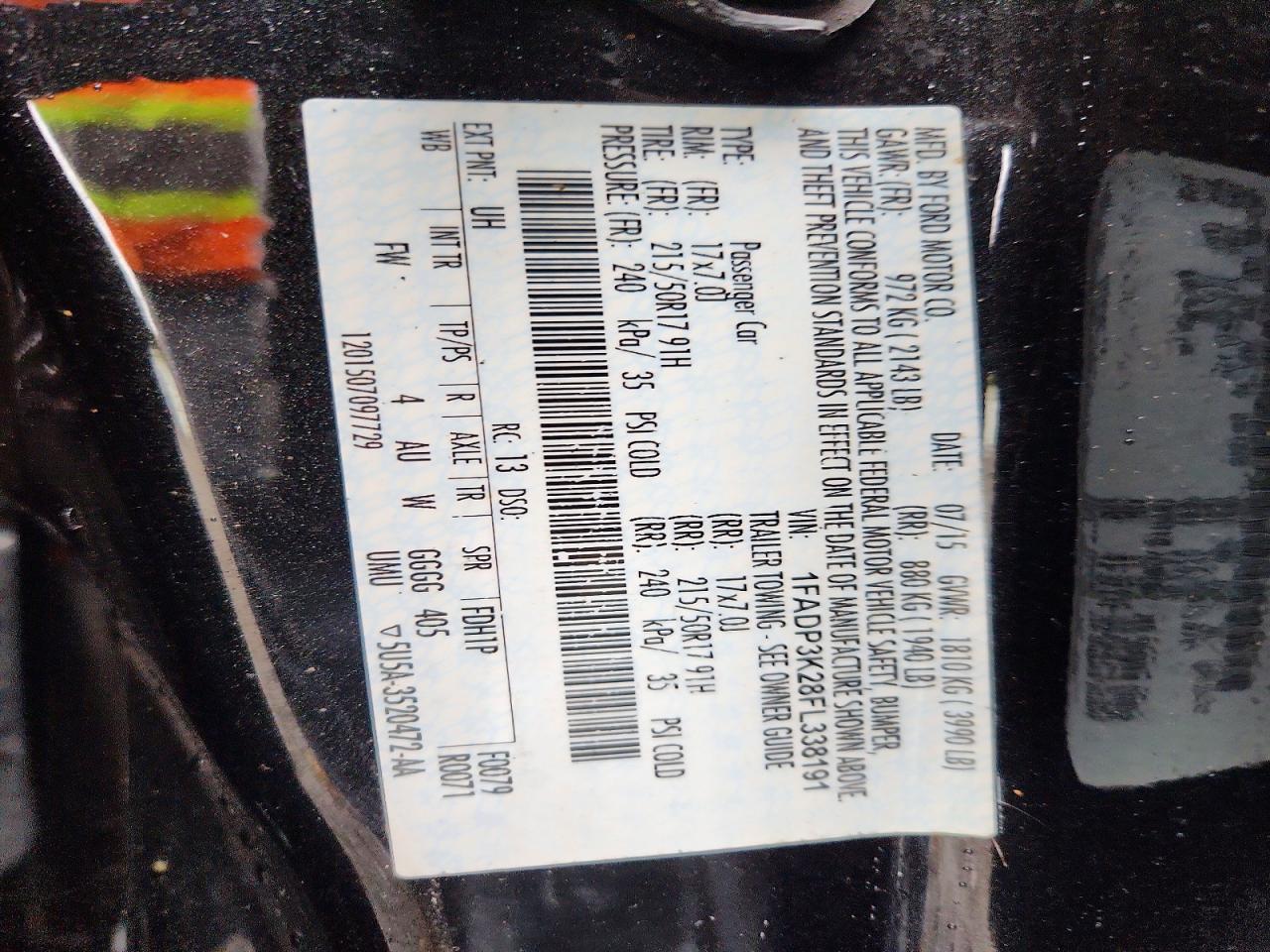 Ford Focus Se