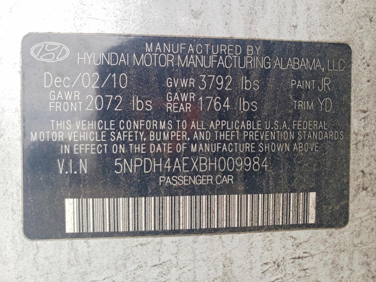 Hyundai ELANTRA Gls