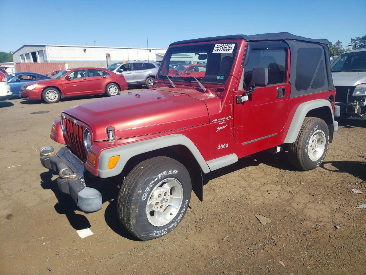 Salvage Jeep Wrangler Image