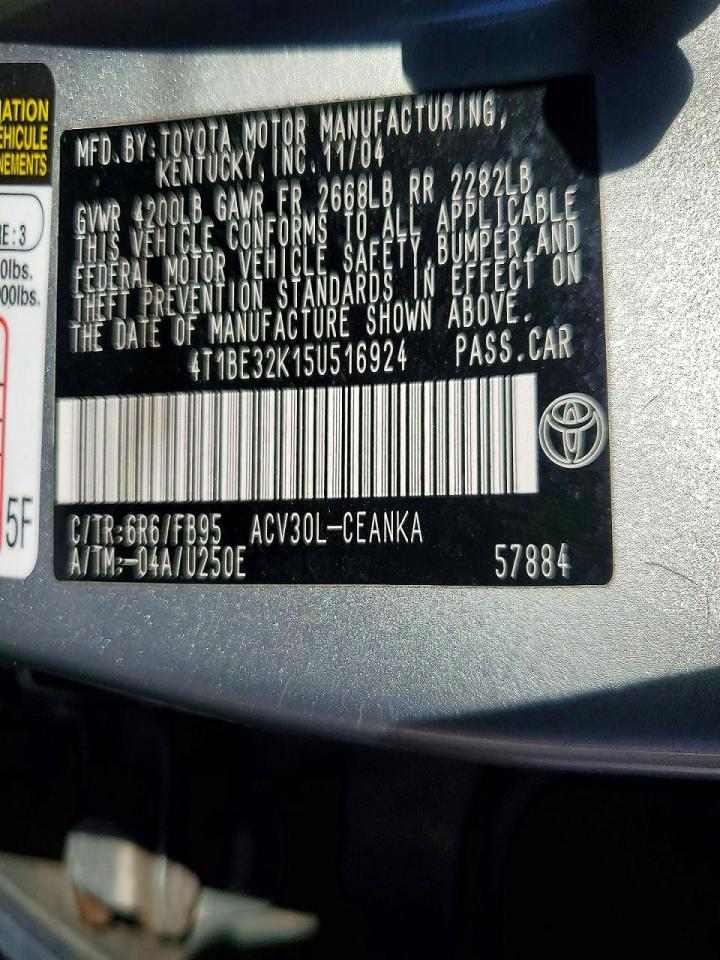 Toyota Camry Le