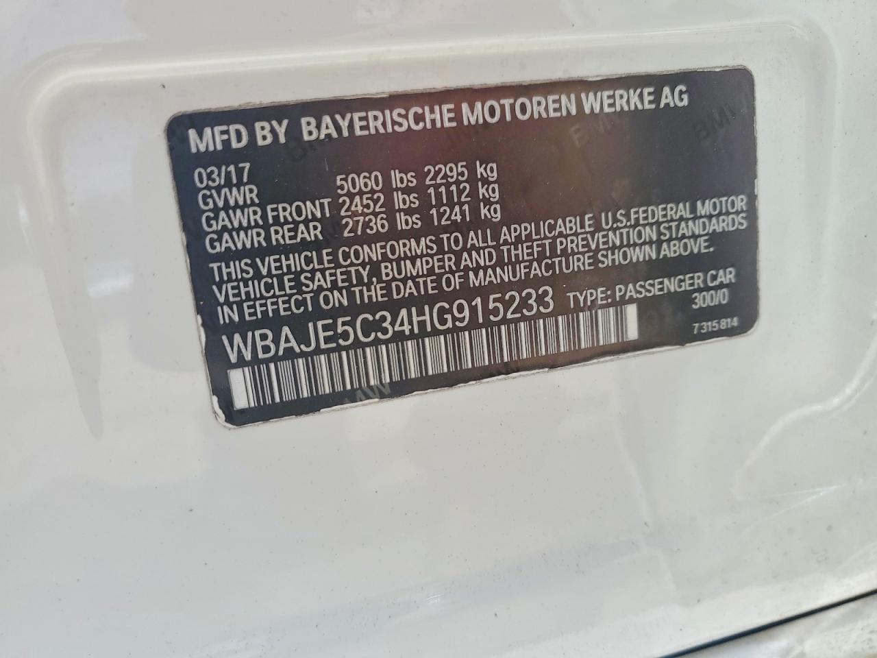 BMW 5 Series I