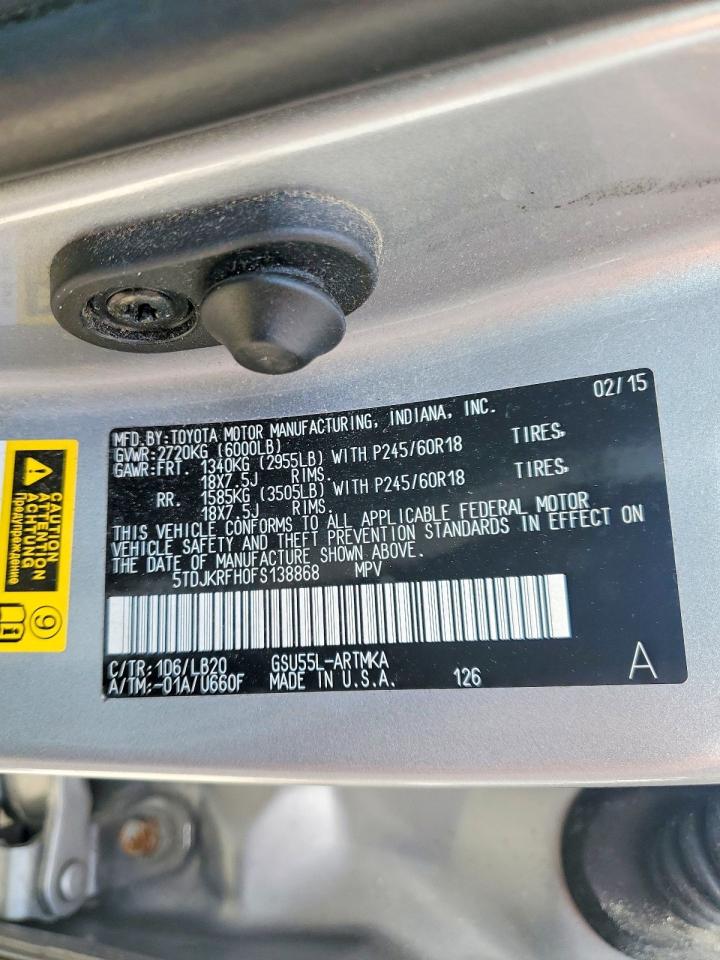 Toyota Highlander Xle