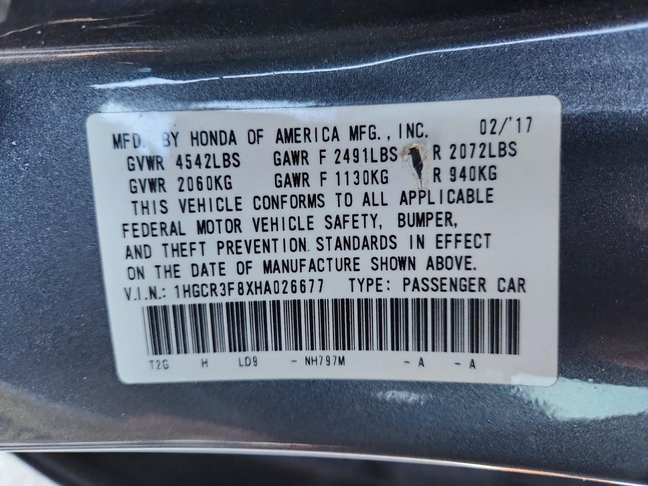 Honda Accord Exl