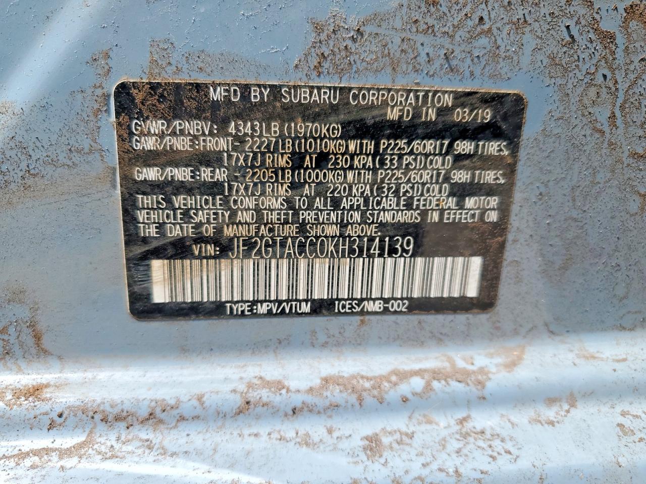 Subaru Crosstrek Premium