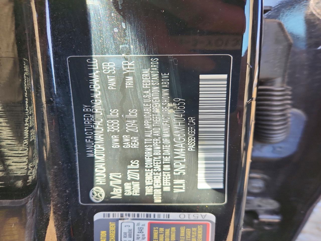 Hyundai ELANTRA Sel