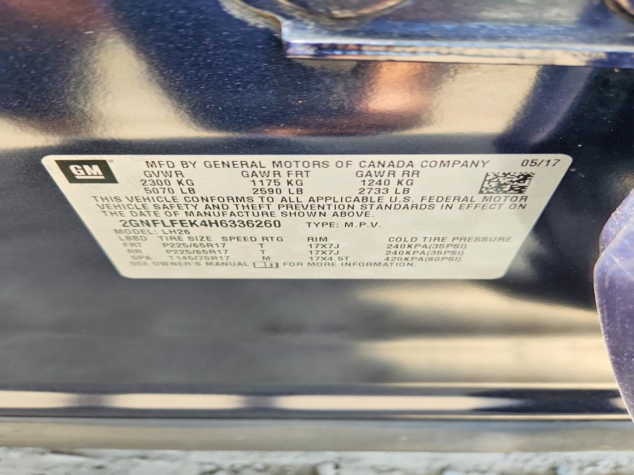 Chevrolet Equinox Lt