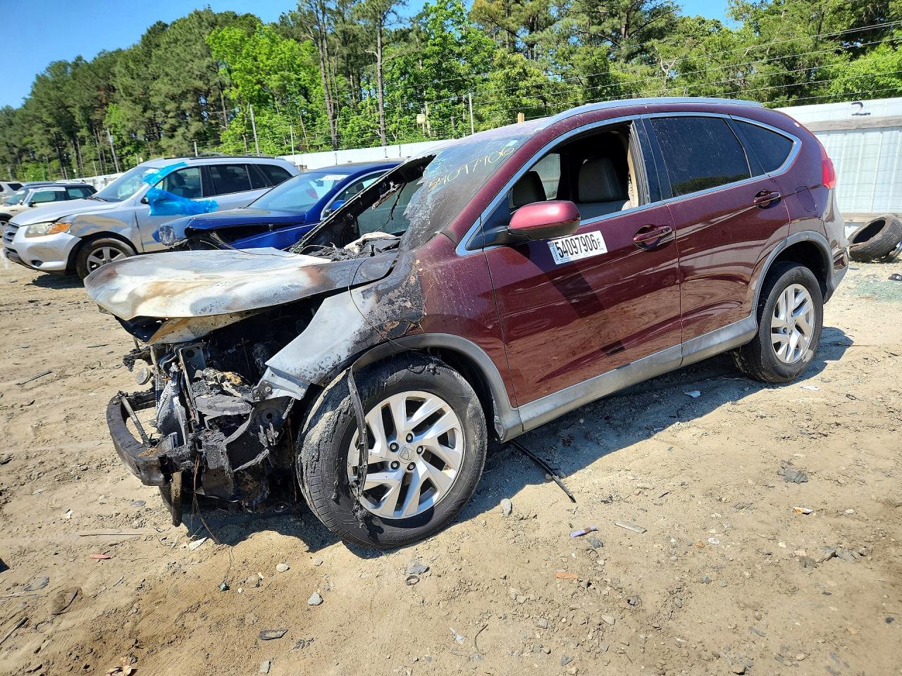 Salvage Honda Crv Image