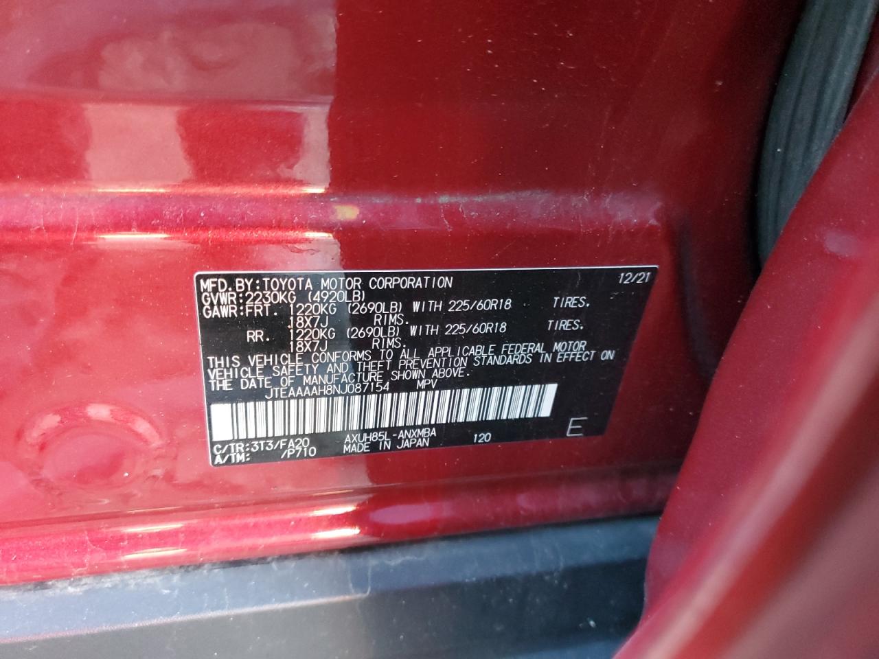 Toyota Venza Le