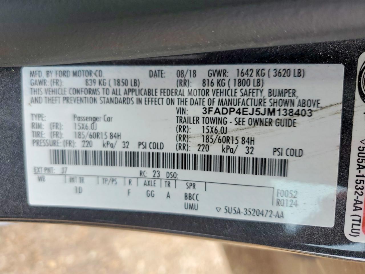 Ford Fiesta Se