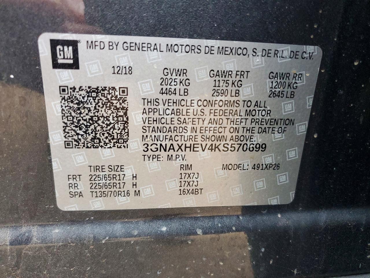 Chevrolet Equinox Ls