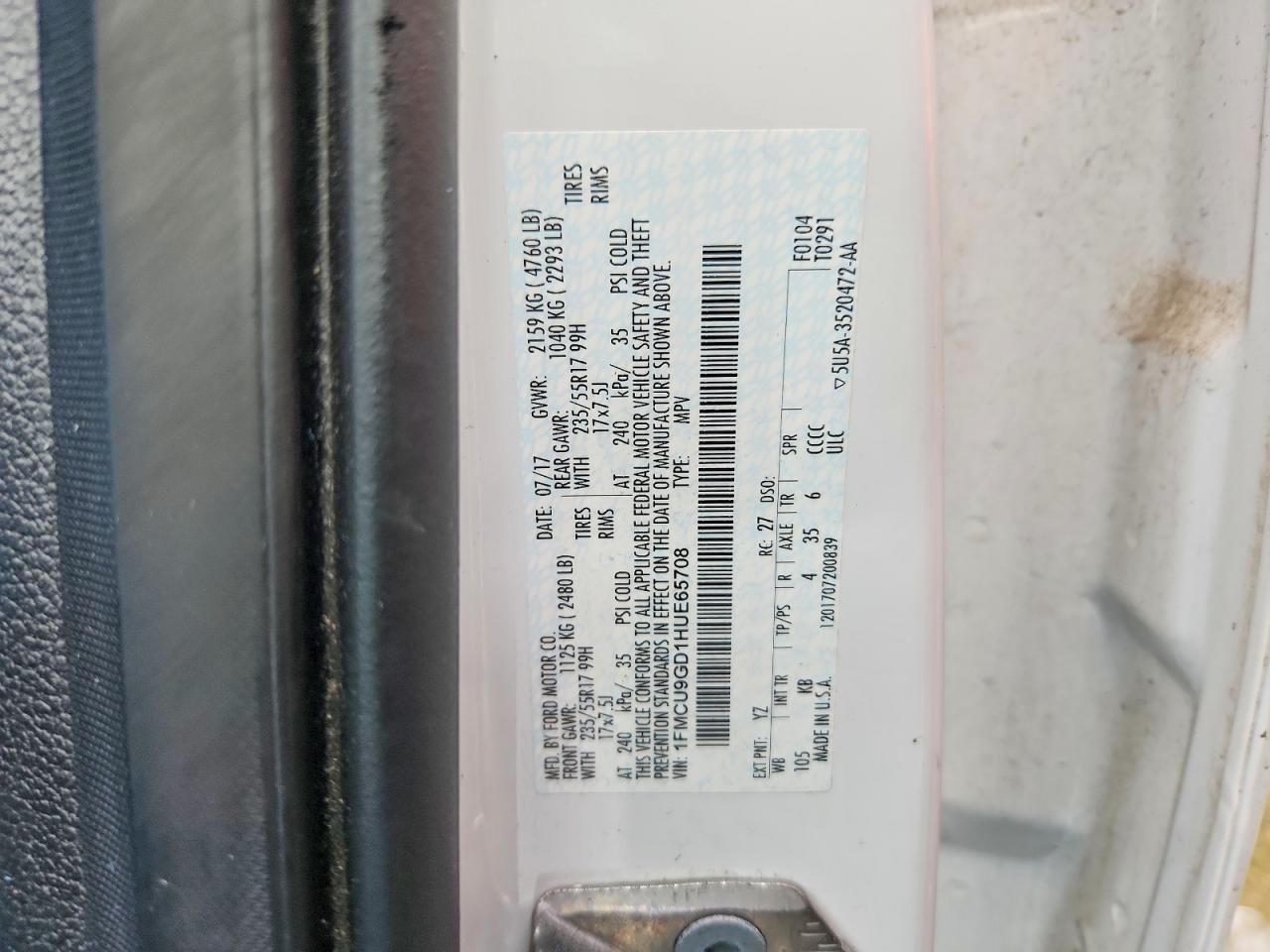 Ford Escape Se