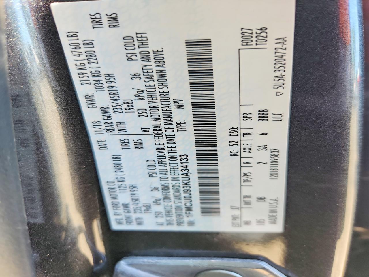 Ford Escape Titanium