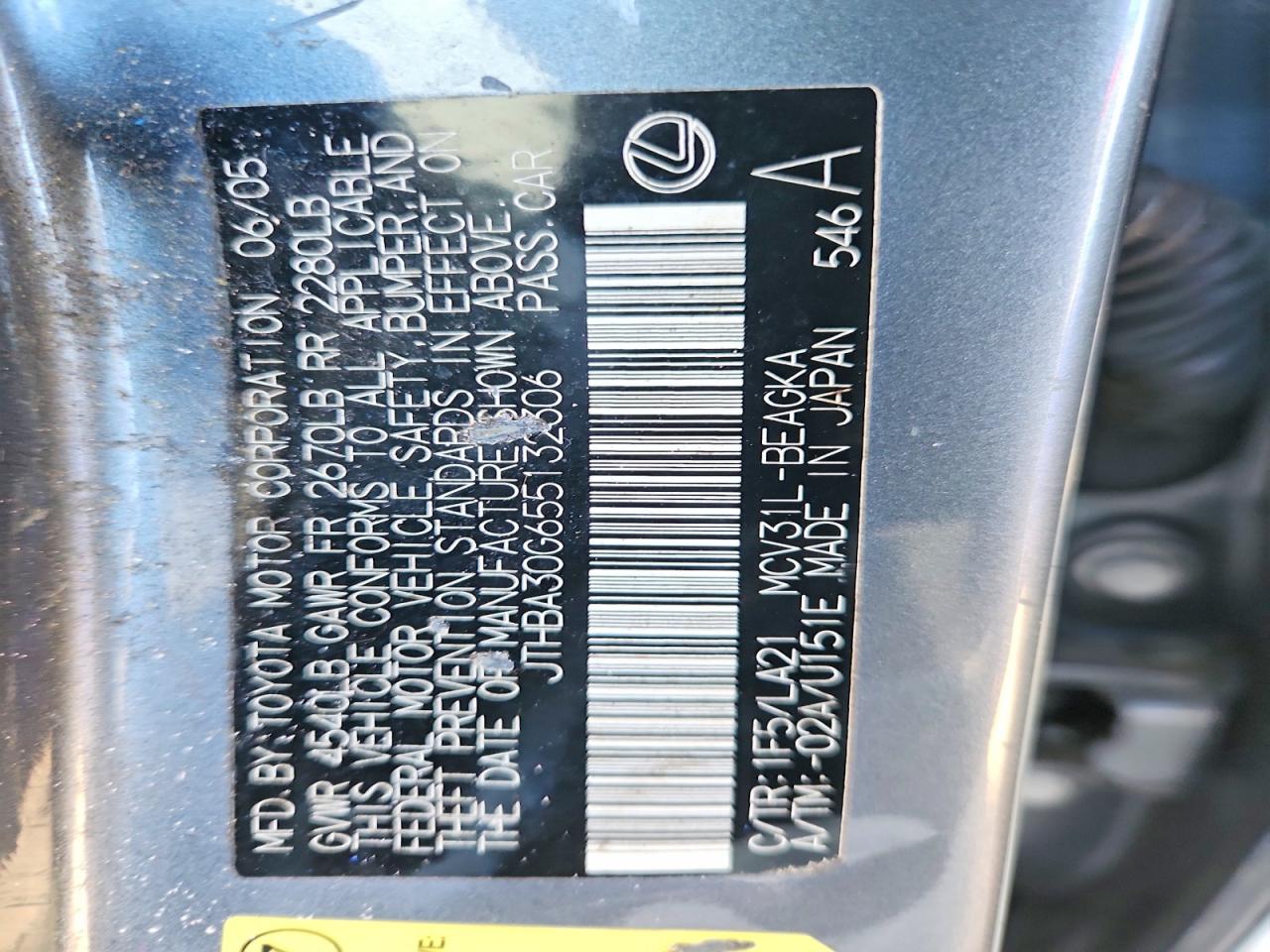 Lexus Es 330