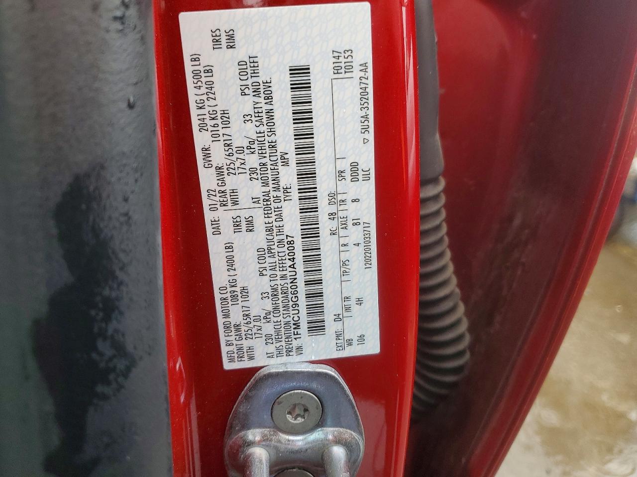 Ford Escape Se