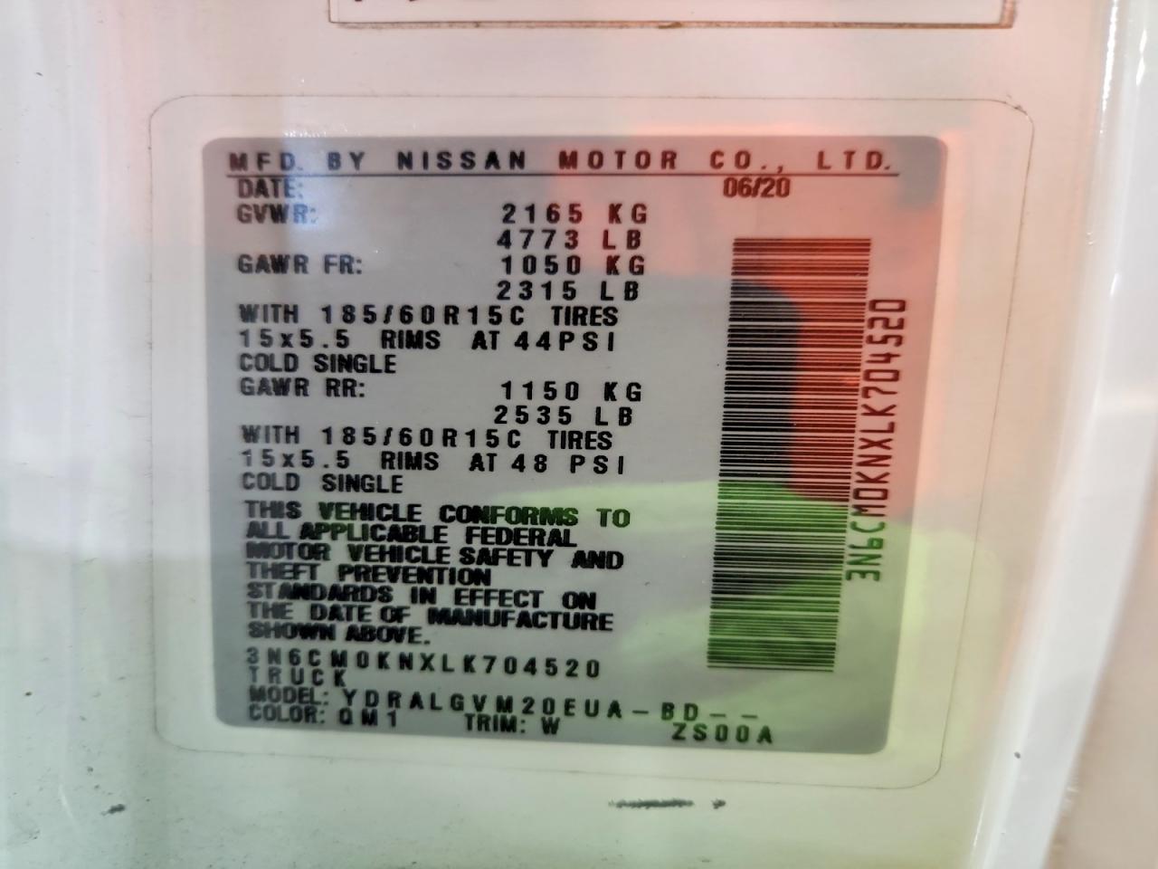 Nissan Nv