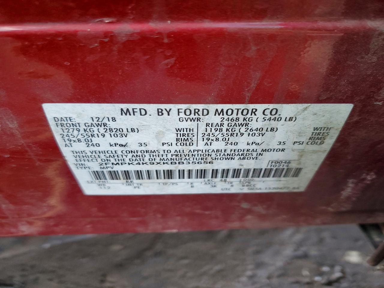 Ford Edge Titanium