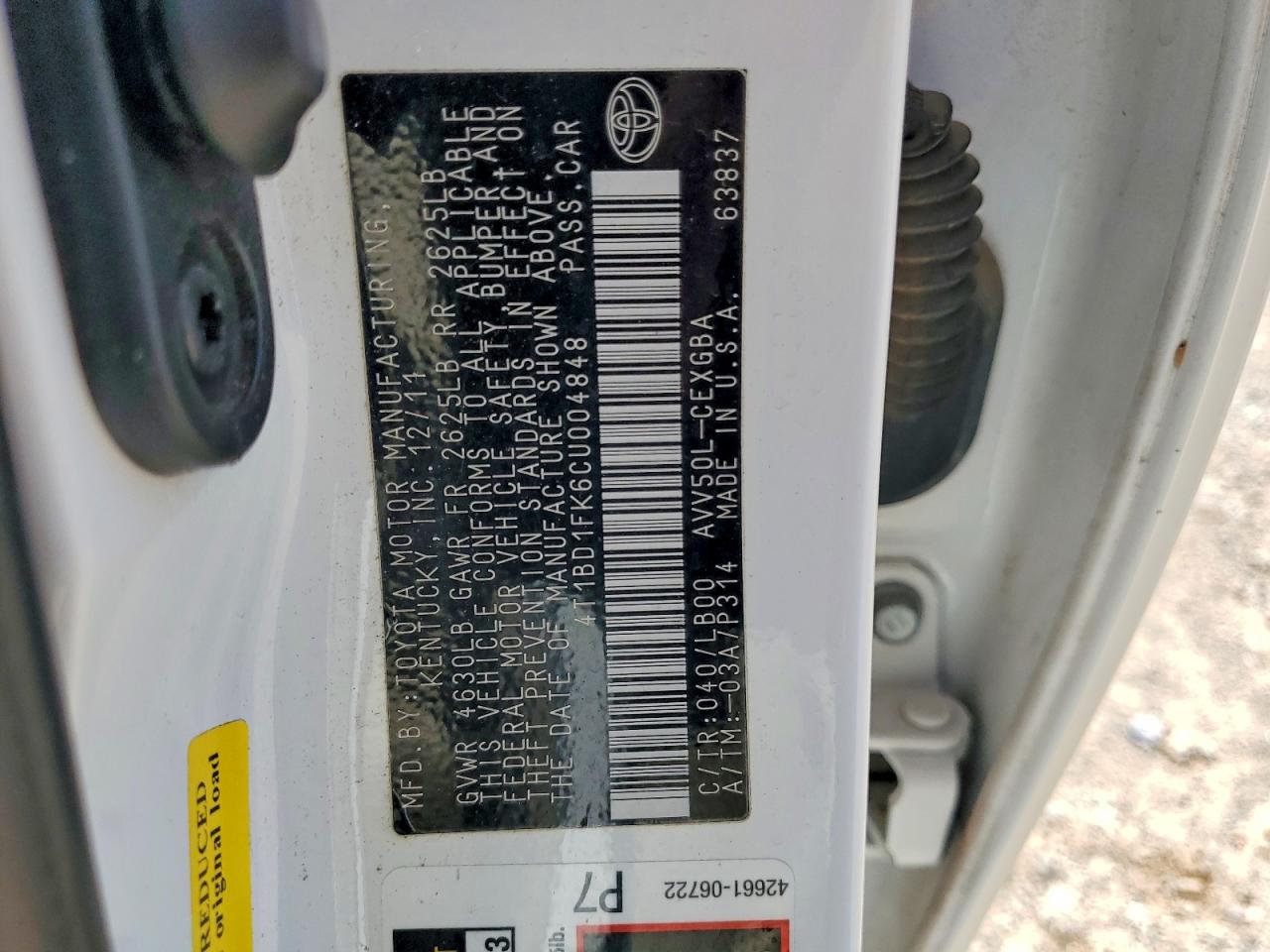Toyota Camry Xle