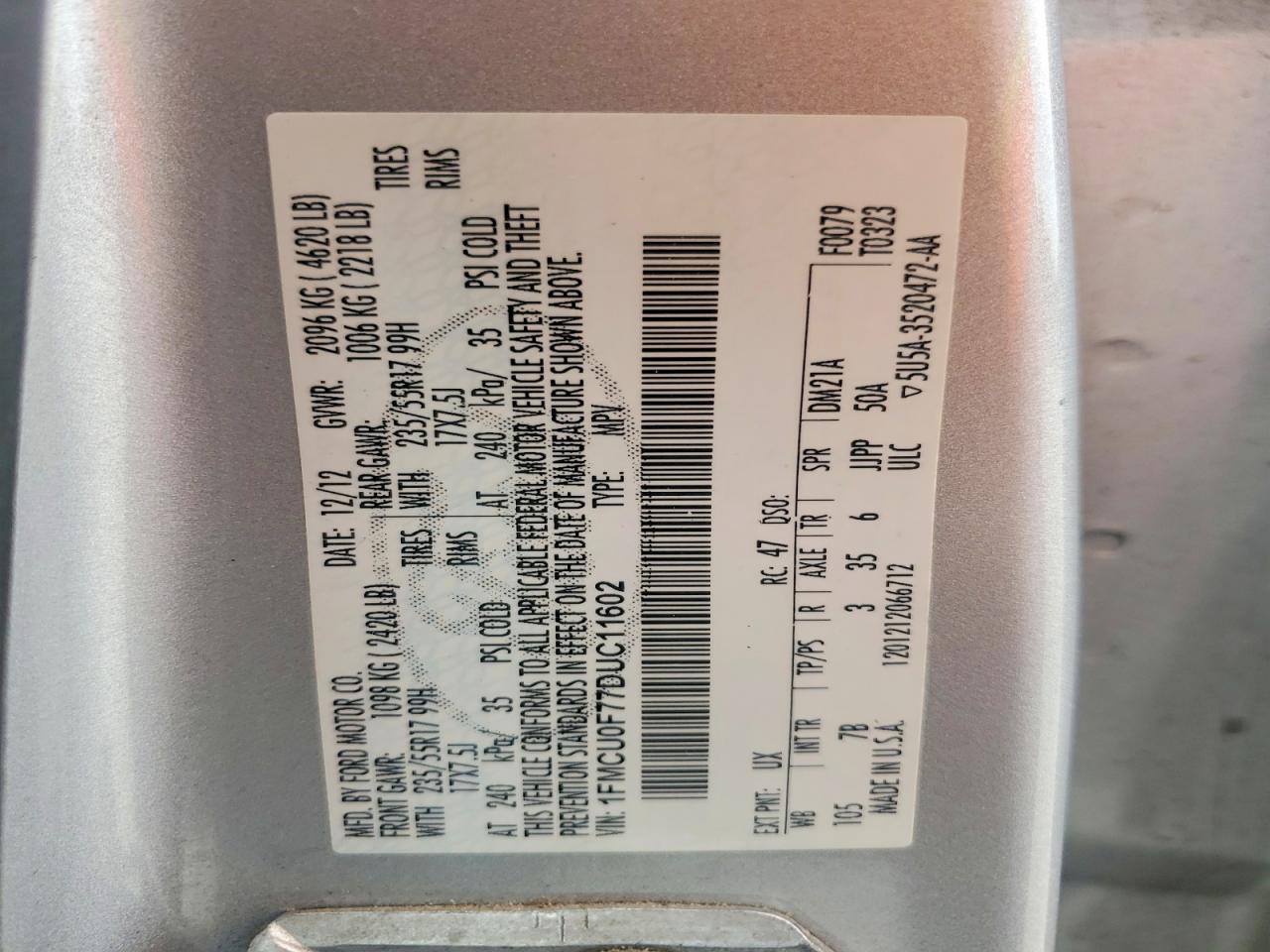 Ford Escape S