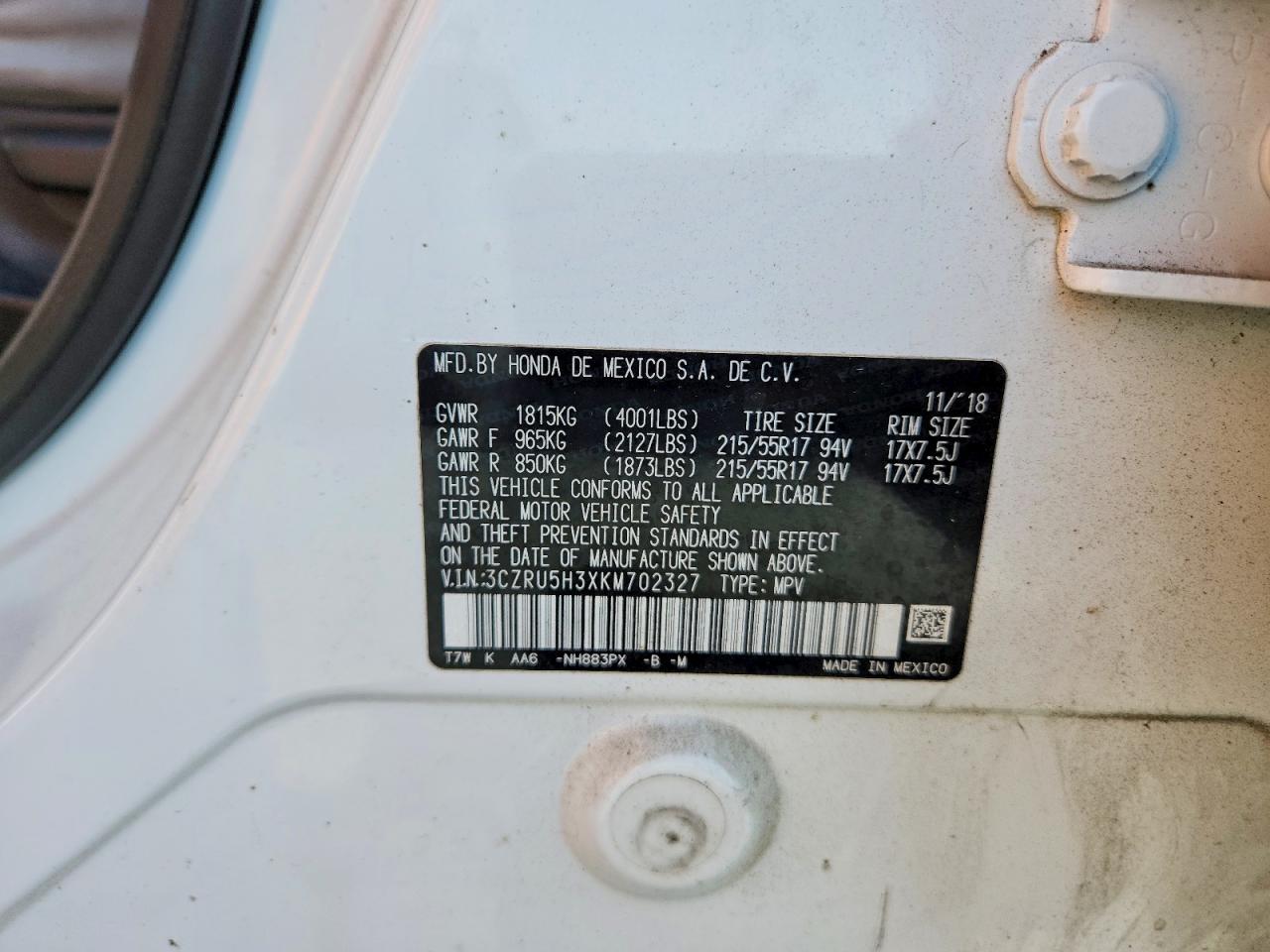 Honda HR-V Lx