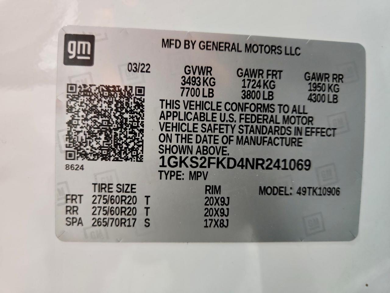 GMC Yukon K1500 Sle