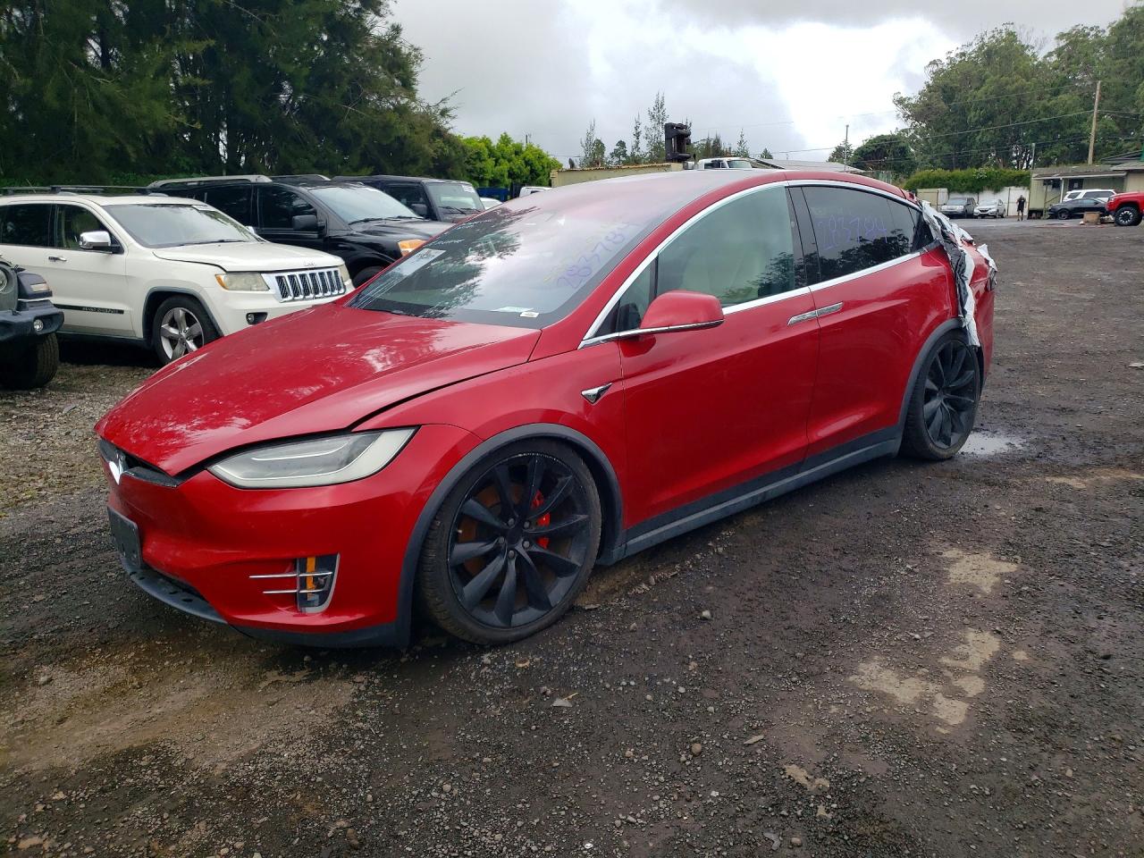 Salvage Tesla Model X Image