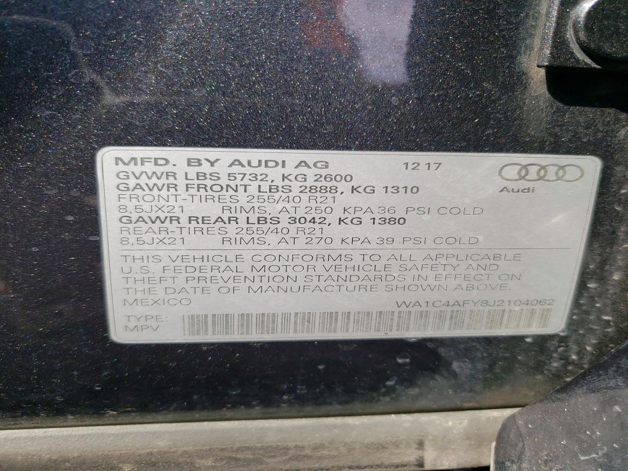 Audi Sq Prestige