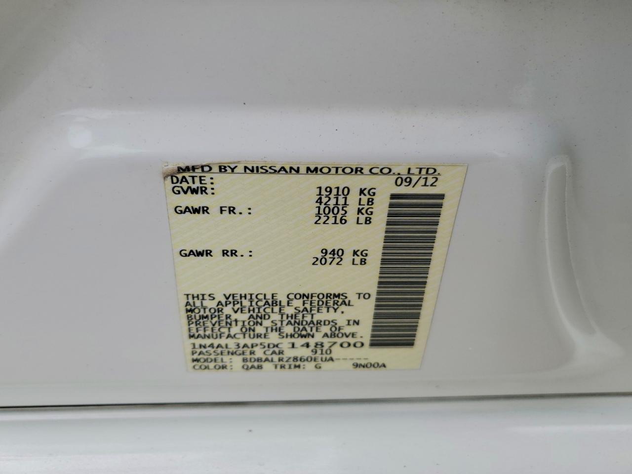 Nissan Altima 2.5