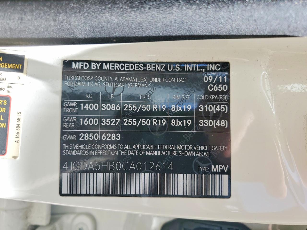 Mercedes-Benz M-Class 350 4matic
