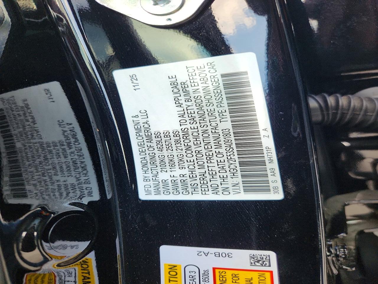 Honda Accord Hybrid Sport