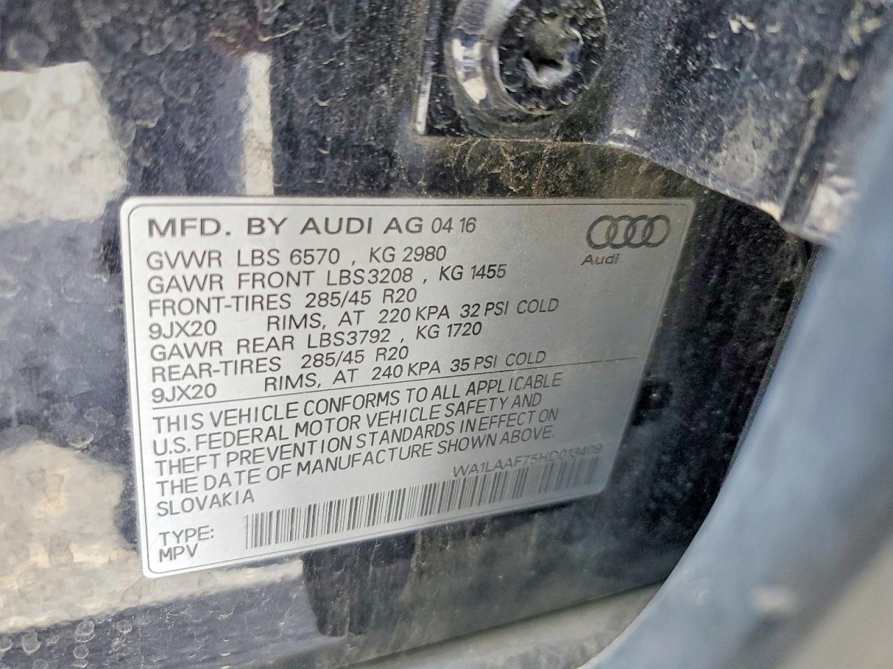 Audi Q7 Premium Plus
