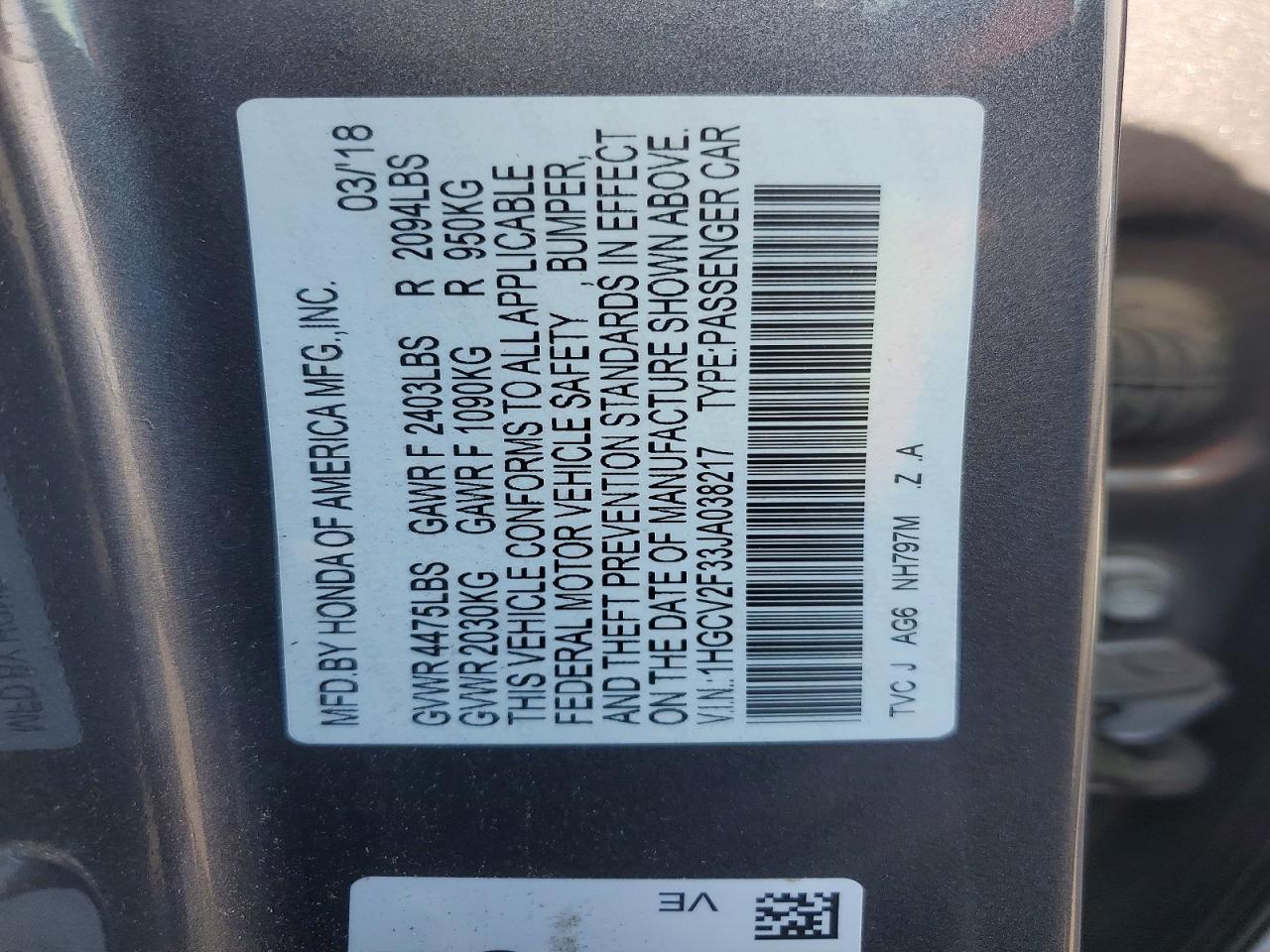 Honda Accord Sport
