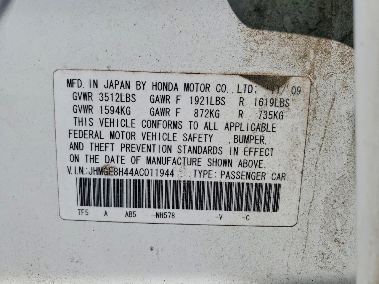 Honda Fit Sport