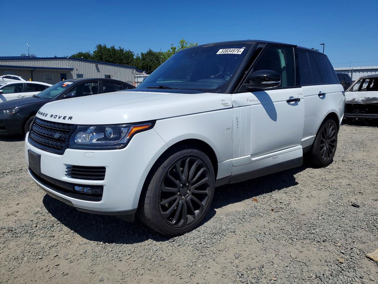 Salvage Land Rover Range Rover Image