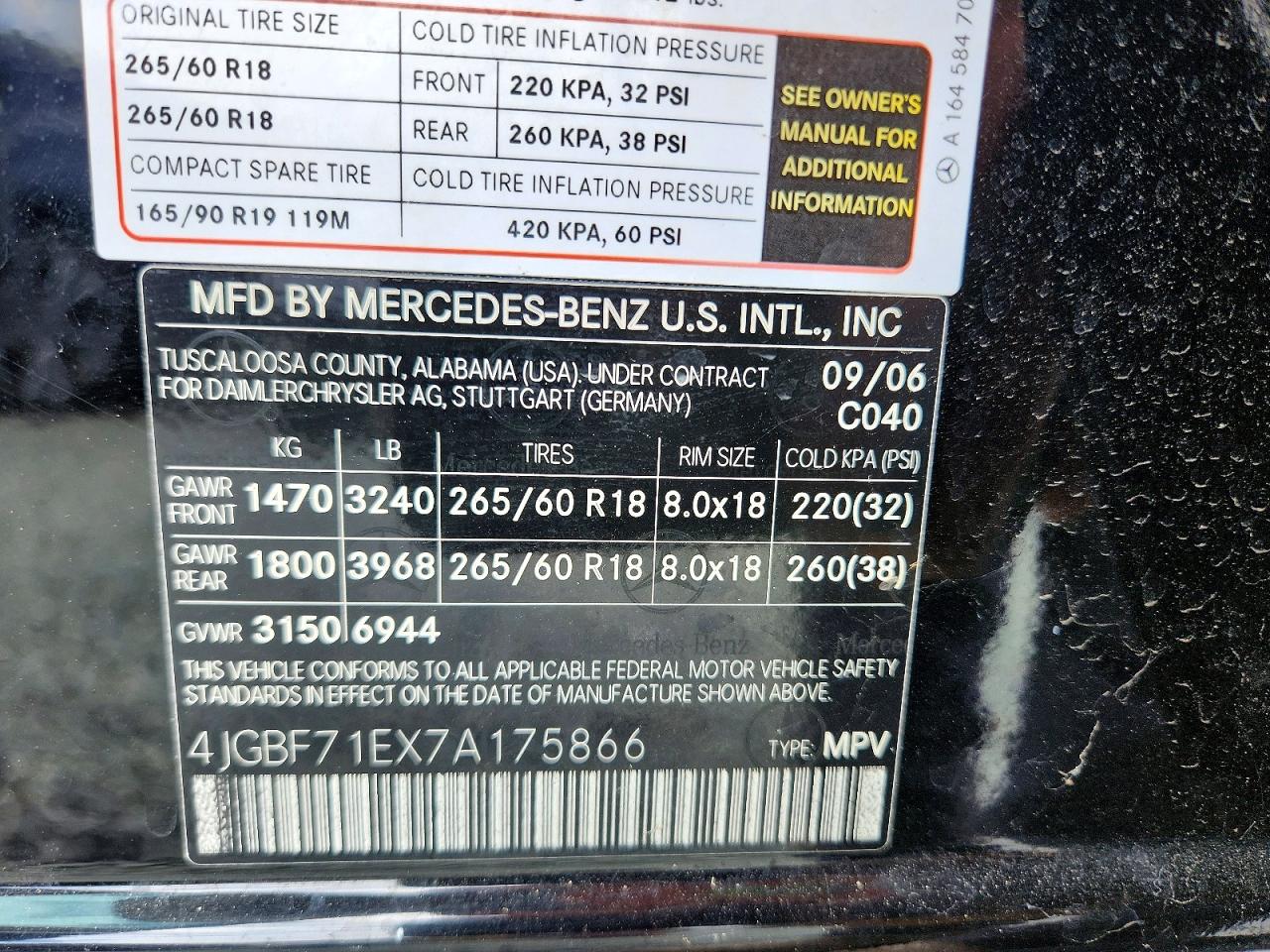 Mercedes-Benz G-Class 450 4matic