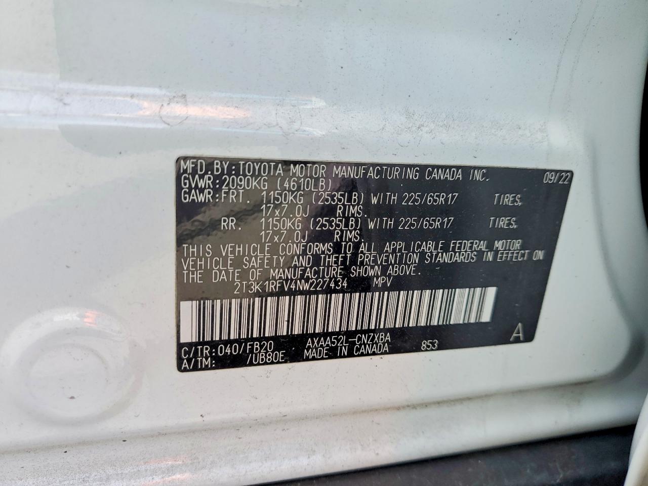 Toyota RAV4 Le