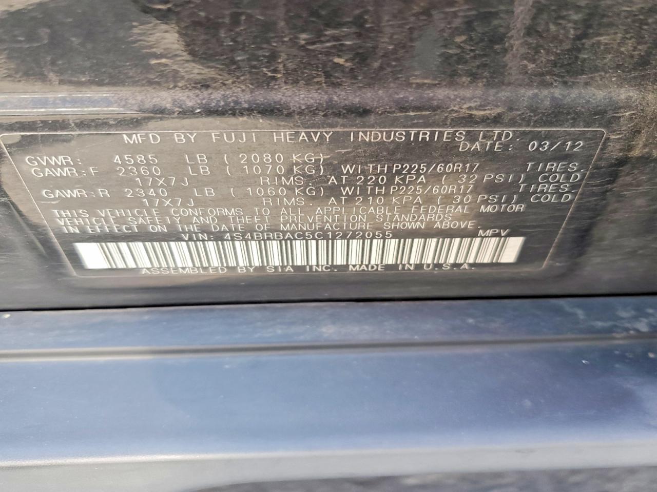 Subaru Outback 2.5i