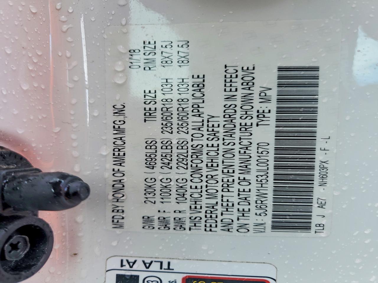 Honda Crv Ex