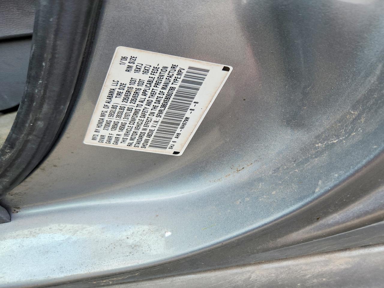 Honda Odyssey Exl