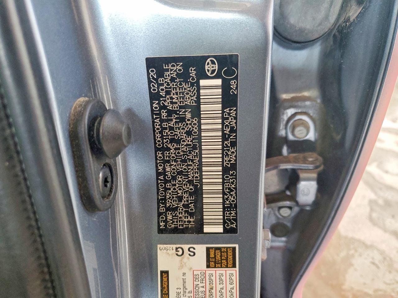 Toyota Corolla Le
