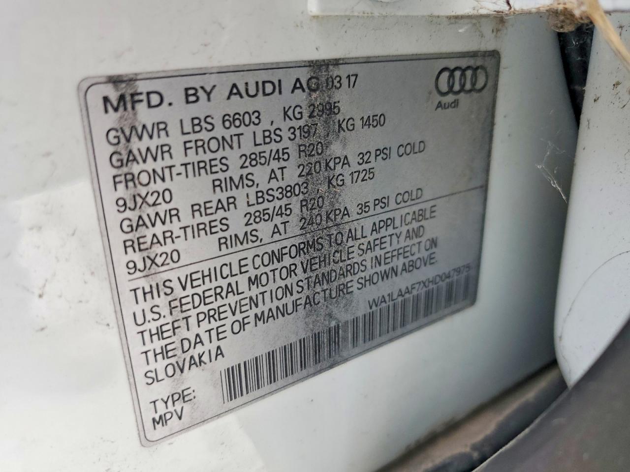 Audi Q7 Premium Plus