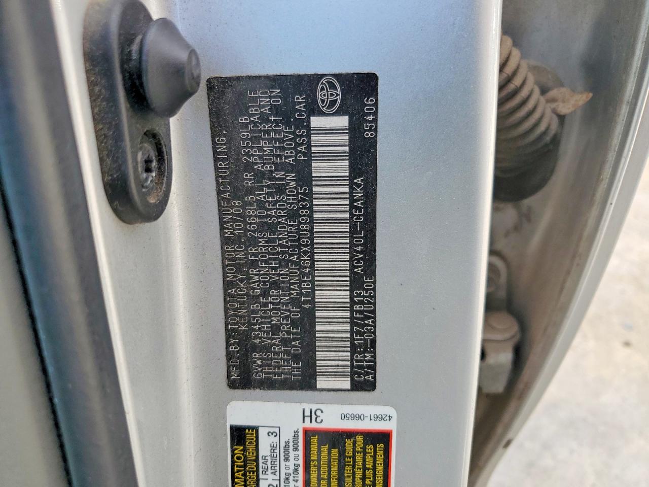 Toyota Camry Le