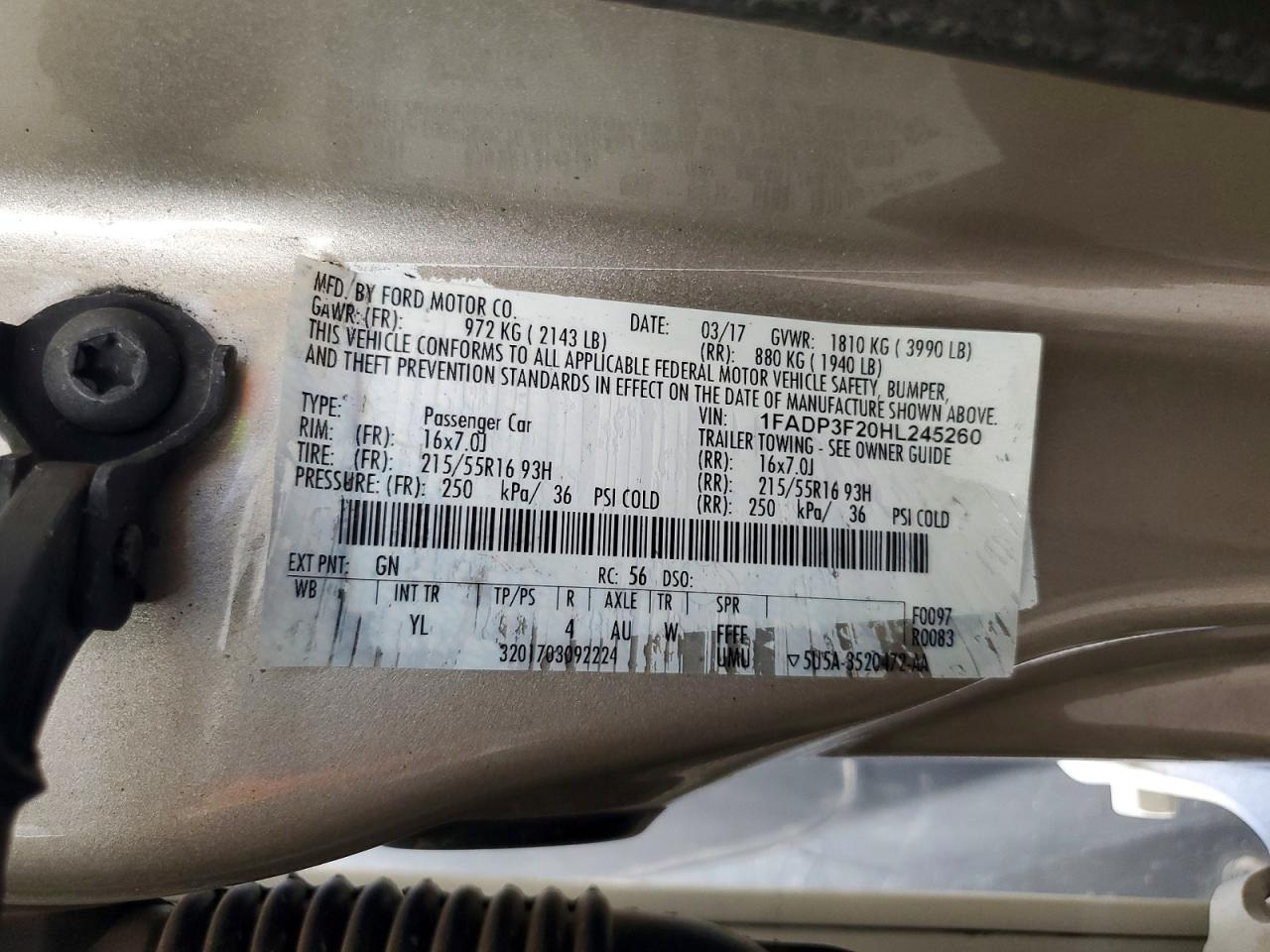 Ford Focus Se