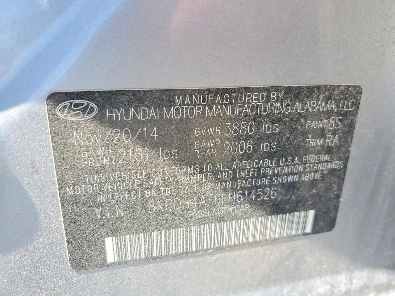 Hyundai ELANTRA Se