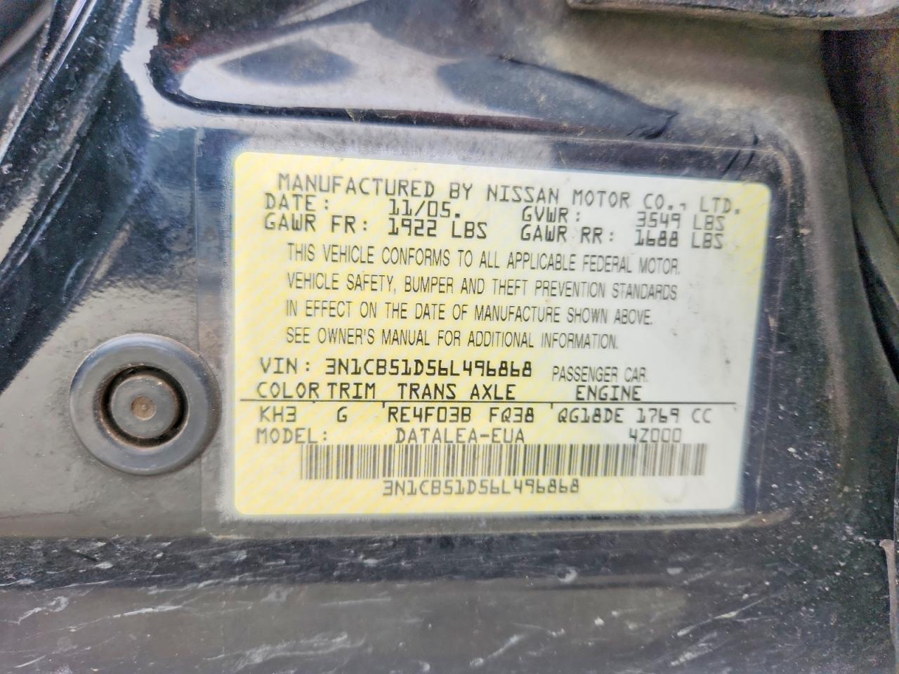 Nissan Sentra 1.8
