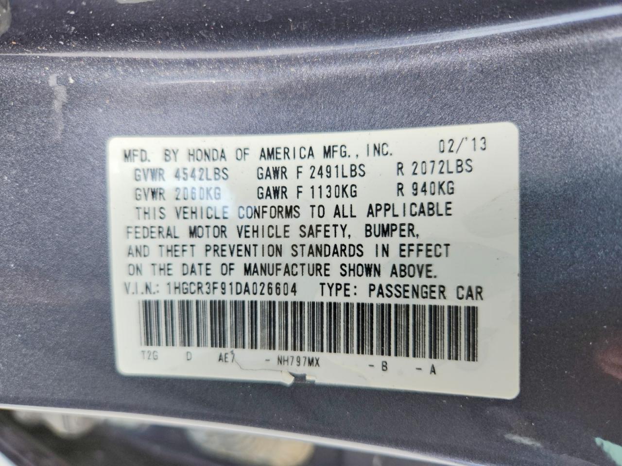Honda Accord Touring