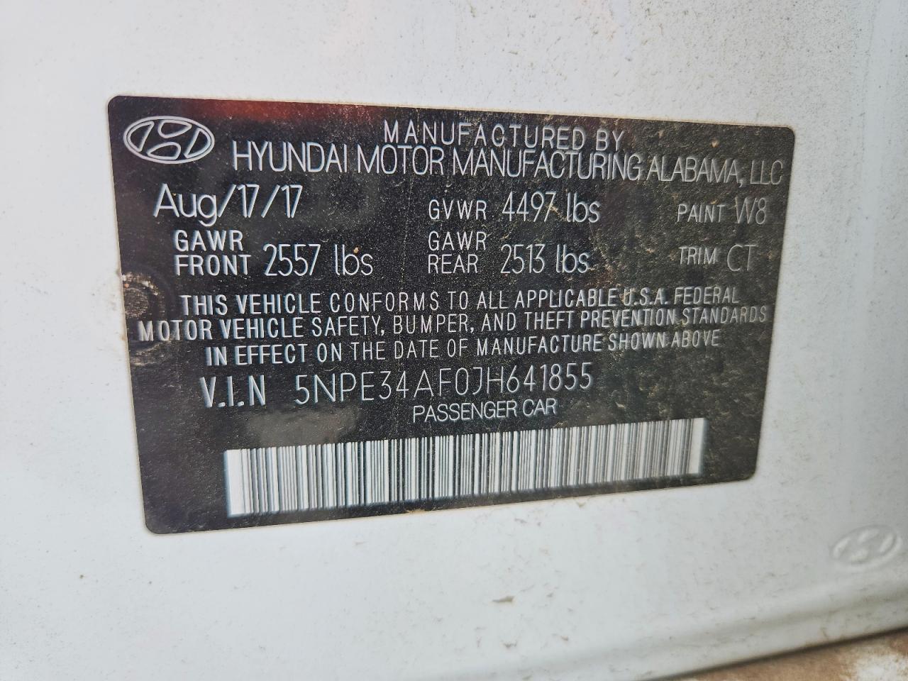 Hyundai SONATA Sel